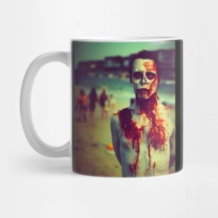Zombie Lifeguard Portrait Mug